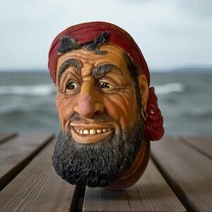 Legend Products Chalkware Head Wall Hanging - "The Corsair”